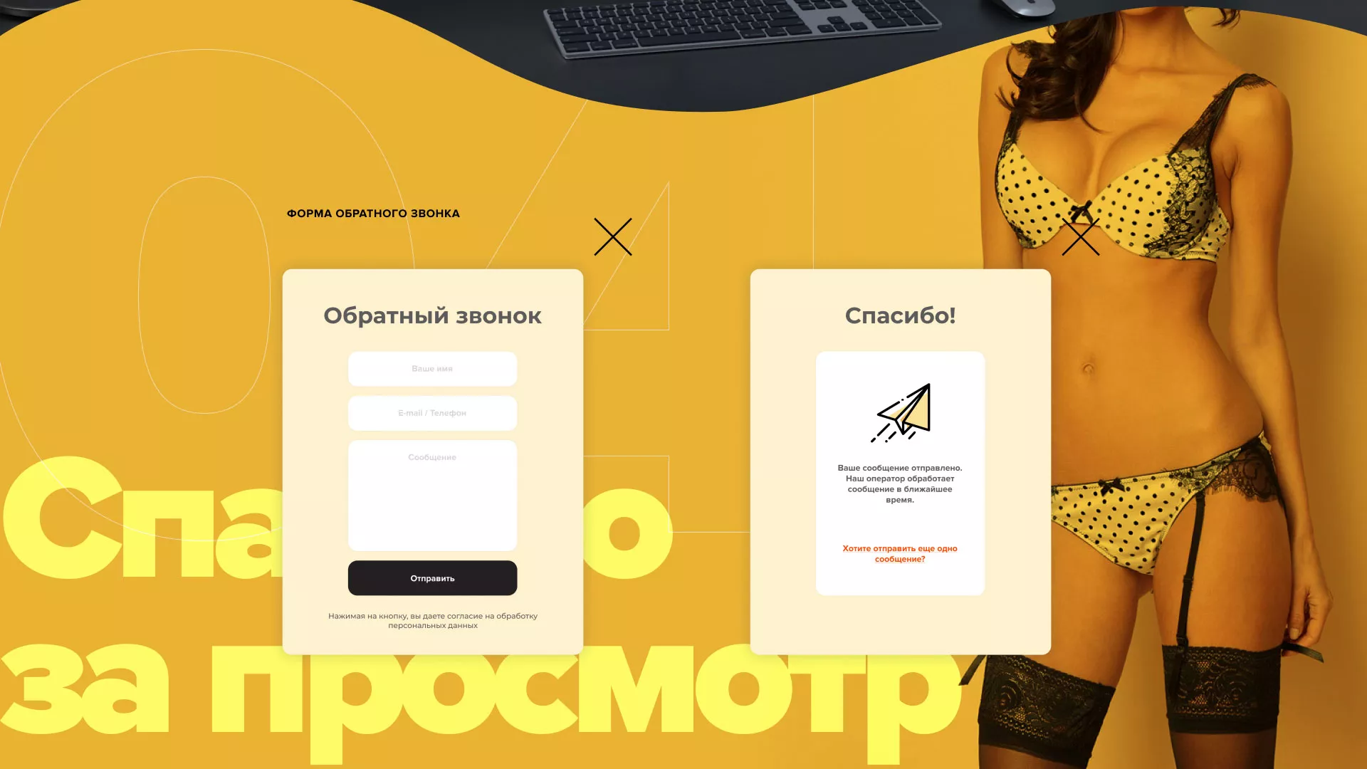 Создание интернет-магазина «Главсексмаг» в Дзержинске