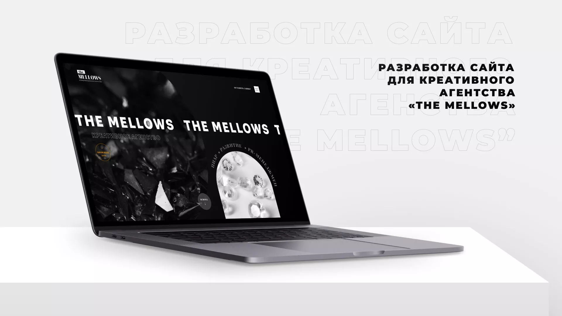 Разработка сайта креативного агентства «The Mellows» в Дзержинске