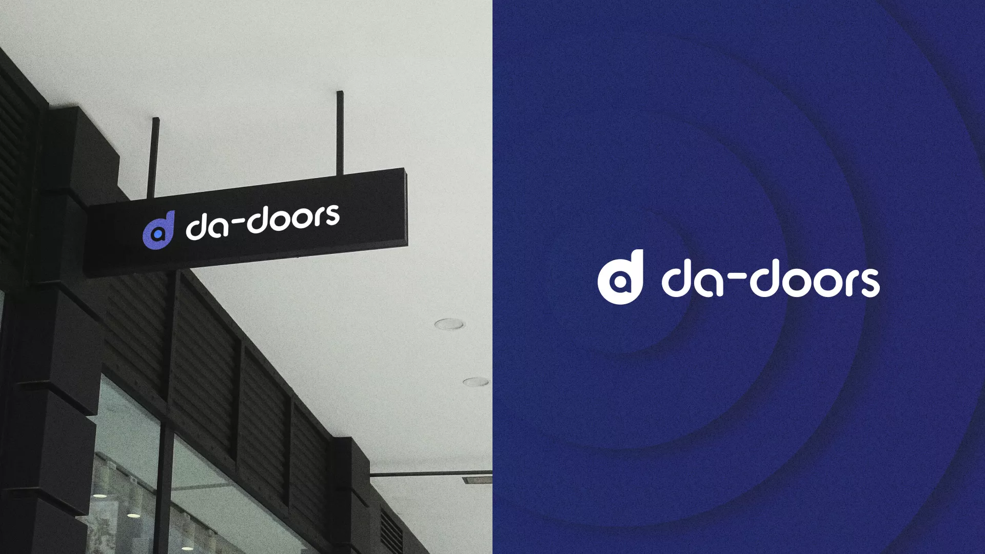 Разработка логотипа компании по продаже дверей в Дзержинске